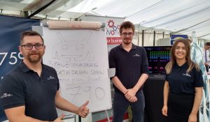 Lineal Space Invaders stall lands at North Devon Show!