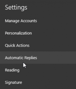 windows 10 mail app settings