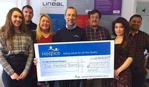 Lineal raises £500 for Pitch-in-a-Pound 2019