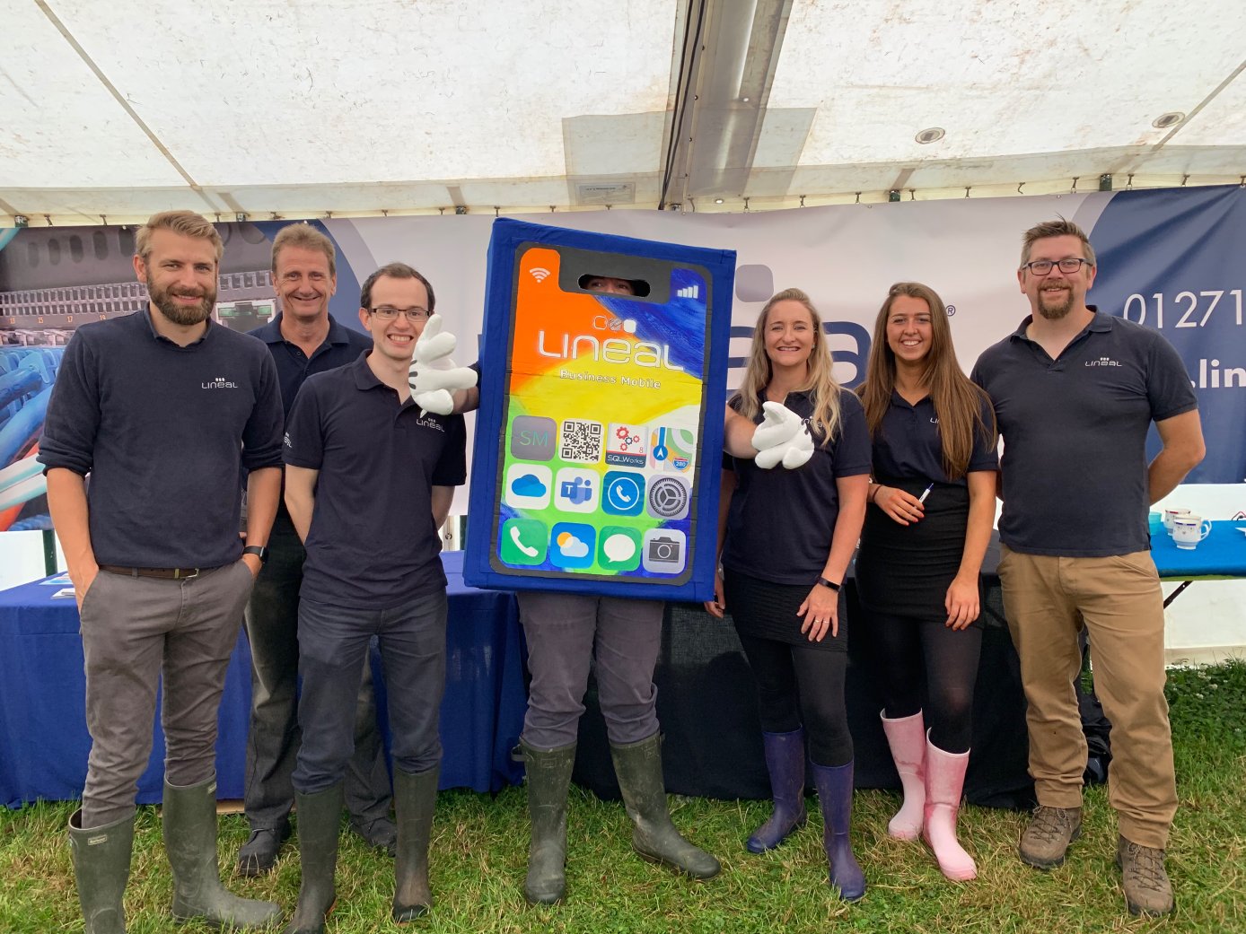 north devon show 2019 lineal stall