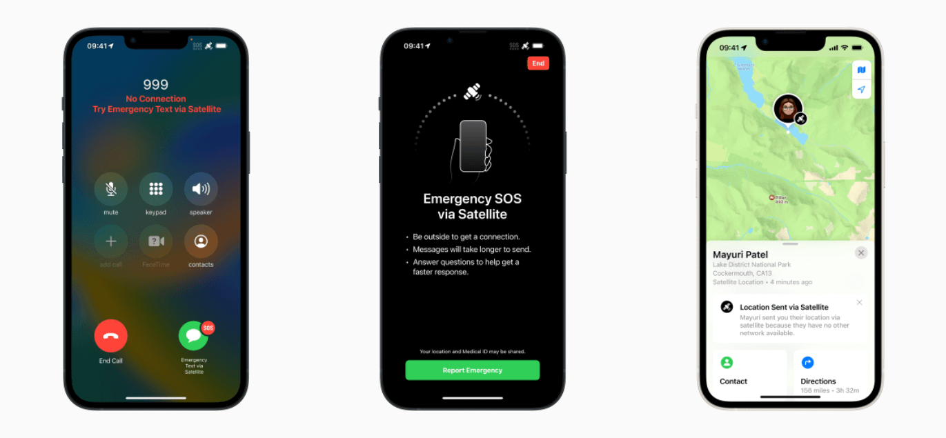 emergency sos iphone 14